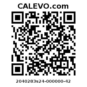 Calevo.com Preisschild 2040283s24-000000-42