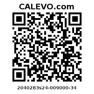 Calevo.com Preisschild 2040283s24-009000-34