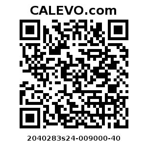 Calevo.com Preisschild 2040283s24-009000-40