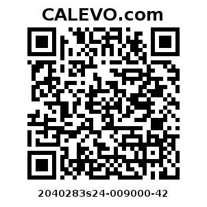Calevo.com Preisschild 2040283s24-009000-42