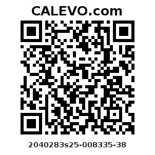 Calevo.com Preisschild 2040283s25-008335-38