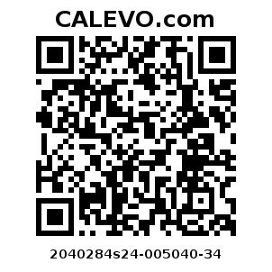 Calevo.com Preisschild 2040284s24-005040-34