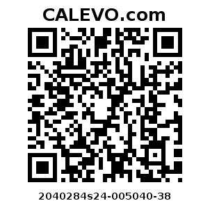 Calevo.com Preisschild 2040284s24-005040-38