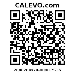 Calevo.com Preisschild 2040284s24-008015-36
