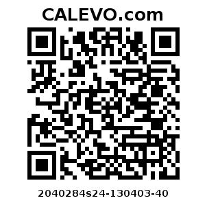 Calevo.com Preisschild 2040284s24-130403-40