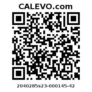 Calevo.com Preisschild 2040285s23-000145-42