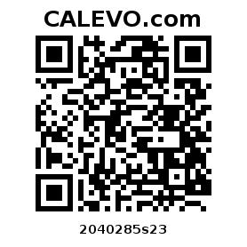 Calevo.com Preisschild 2040285s23