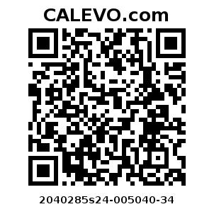Calevo.com Preisschild 2040285s24-005040-34