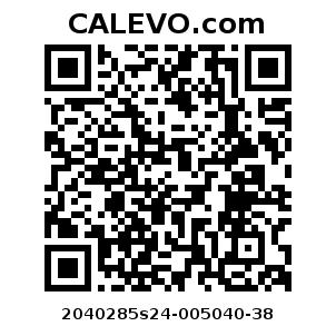 Calevo.com Preisschild 2040285s24-005040-38