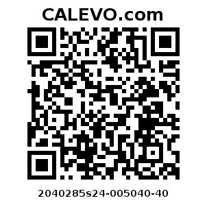 Calevo.com Preisschild 2040285s24-005040-40