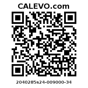 Calevo.com Preisschild 2040285s24-009000-34