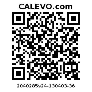 Calevo.com Preisschild 2040285s24-130403-36