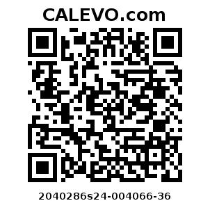 Calevo.com Preisschild 2040286s24-004066-36