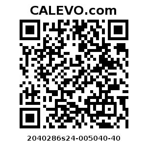 Calevo.com Preisschild 2040286s24-005040-40
