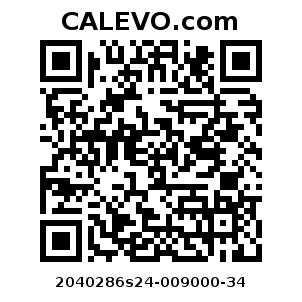 Calevo.com Preisschild 2040286s24-009000-34
