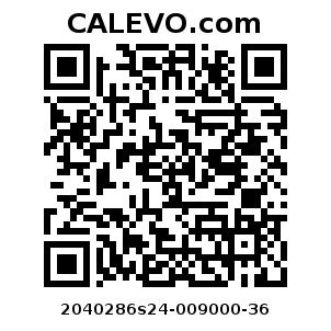 Calevo.com Preisschild 2040286s24-009000-36