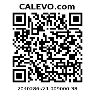 Calevo.com Preisschild 2040286s24-009000-38