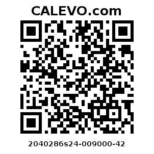 Calevo.com Preisschild 2040286s24-009000-42