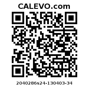 Calevo.com Preisschild 2040286s24-130403-34