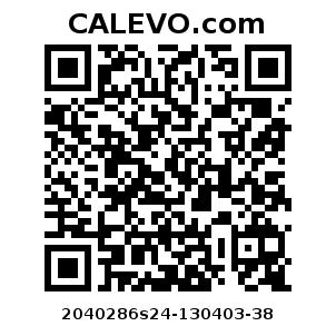 Calevo.com Preisschild 2040286s24-130403-38