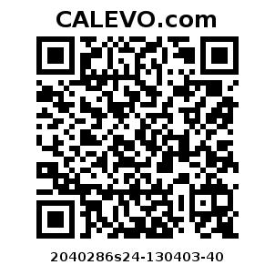 Calevo.com Preisschild 2040286s24-130403-40