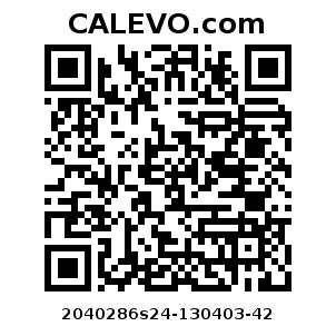 Calevo.com Preisschild 2040286s24-130403-42