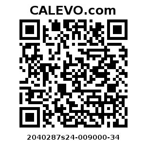 Calevo.com Preisschild 2040287s24-009000-34