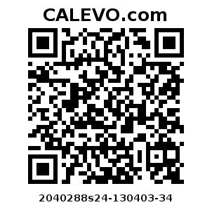 Calevo.com Preisschild 2040288s24-130403-34