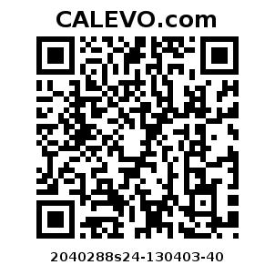 Calevo.com Preisschild 2040288s24-130403-40