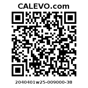 Calevo.com Preisschild 2040401w25-009000-38