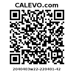 Calevo.com pricetag 2040403w22-220401-42