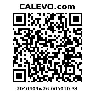 Calevo.com Preisschild 2040404w26-005010-34
