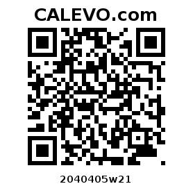 Calevo.com Preisschild 2040405w21