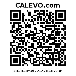 Calevo.com pricetag 2040405w22-220402-36