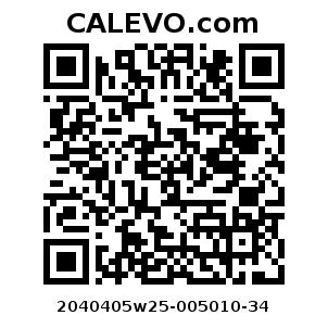 Calevo.com Preisschild 2040405w25-005010-34