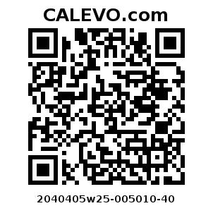 Calevo.com Preisschild 2040405w25-005010-40