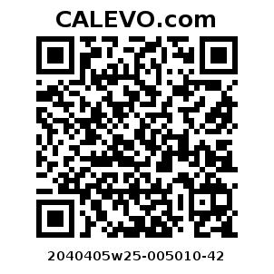 Calevo.com Preisschild 2040405w25-005010-42