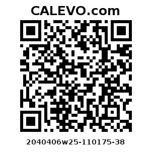 Calevo.com Preisschild 2040406w25-110175-38
