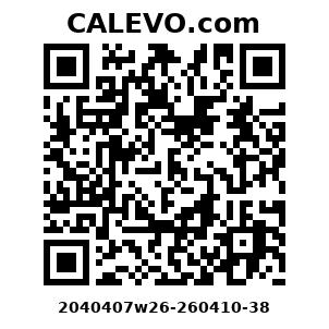 Calevo.com Preisschild 2040407w26-260410-38