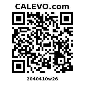 Calevo.com Preisschild 2040410w26
