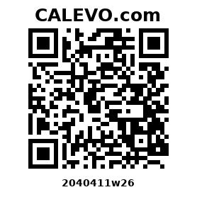 Calevo.com Preisschild 2040411w26