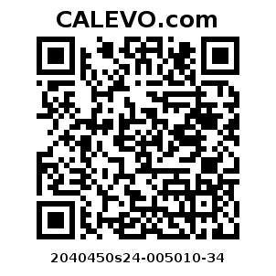 Calevo.com Preisschild 2040450s24-005010-34