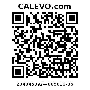 Calevo.com pricetag 2040450s24-005010-36
