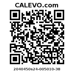Calevo.com pricetag 2040450s24-005010-38