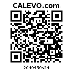 Calevo.com Preisschild 2040450s24