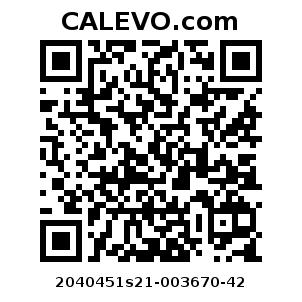 Calevo.com Preisschild 2040451s21-003670-42
