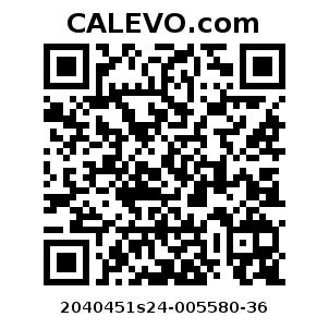 Calevo.com Preisschild 2040451s24-005580-36
