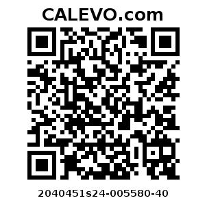 Calevo.com Preisschild 2040451s24-005580-40