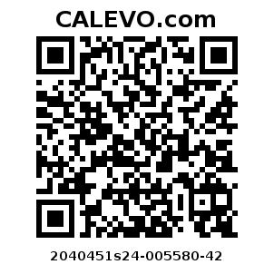 Calevo.com Preisschild 2040451s24-005580-42