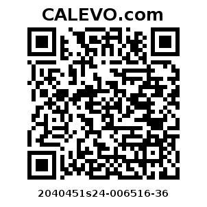 Calevo.com Preisschild 2040451s24-006516-36
